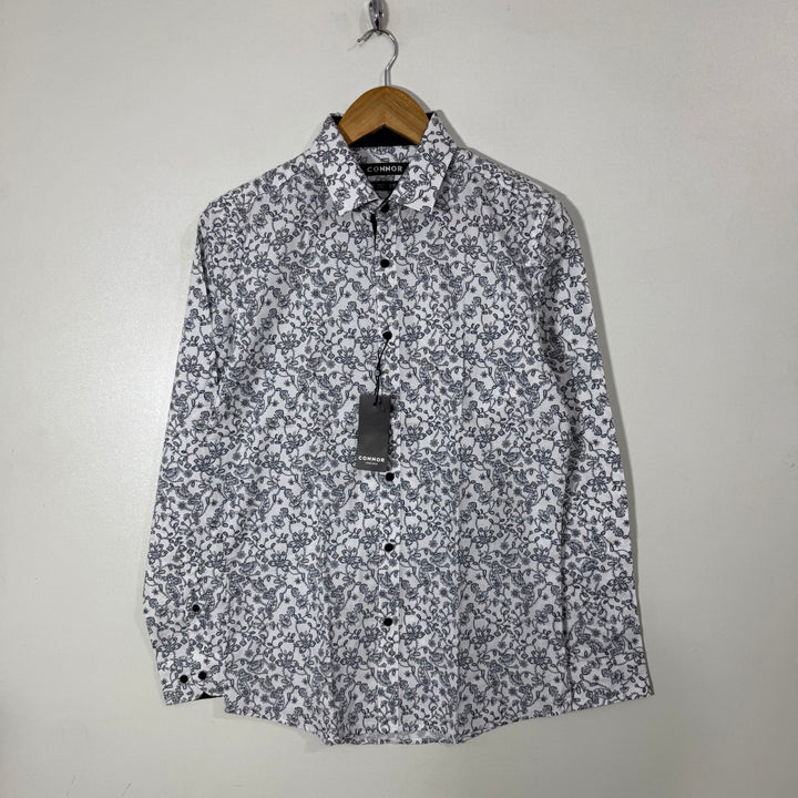 CONNOR SLIM FIT PRINTED CASUAL COTTON SHIRT BRAND NEW