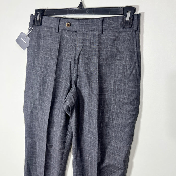 INDOCHINO TEXTURED DRESS PANT BRAND NEW CHARCOAL GREY