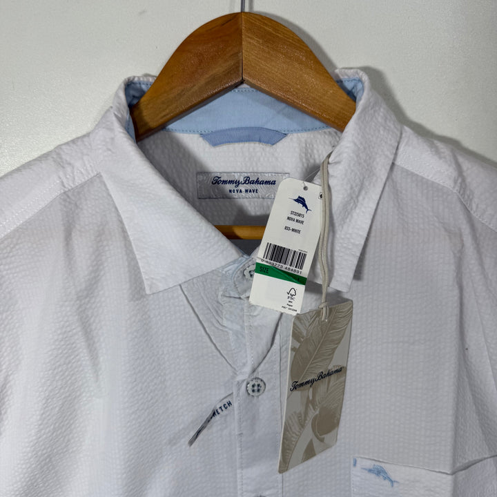 TOMMY HILFIGER HALF SLEEVES COTTON SHIRT BRAND NEW