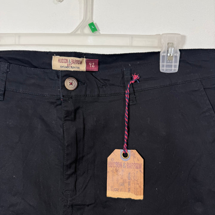 HUDSON & BARROW CARGO COTTON SHORT BRAND NEW WITH STRETCH BLACK COLOUR