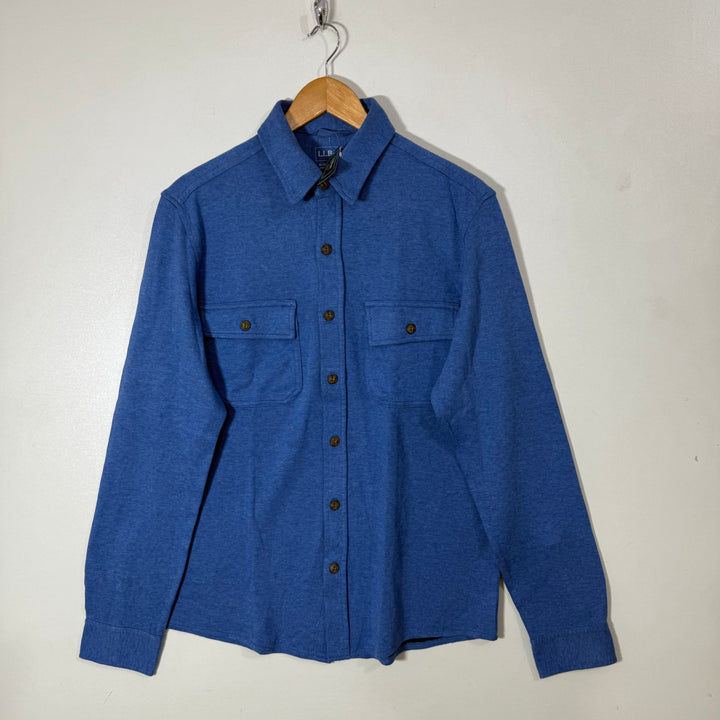 L L BEAN REGULAR FIT FLEECE SHIRT BRAND NEW