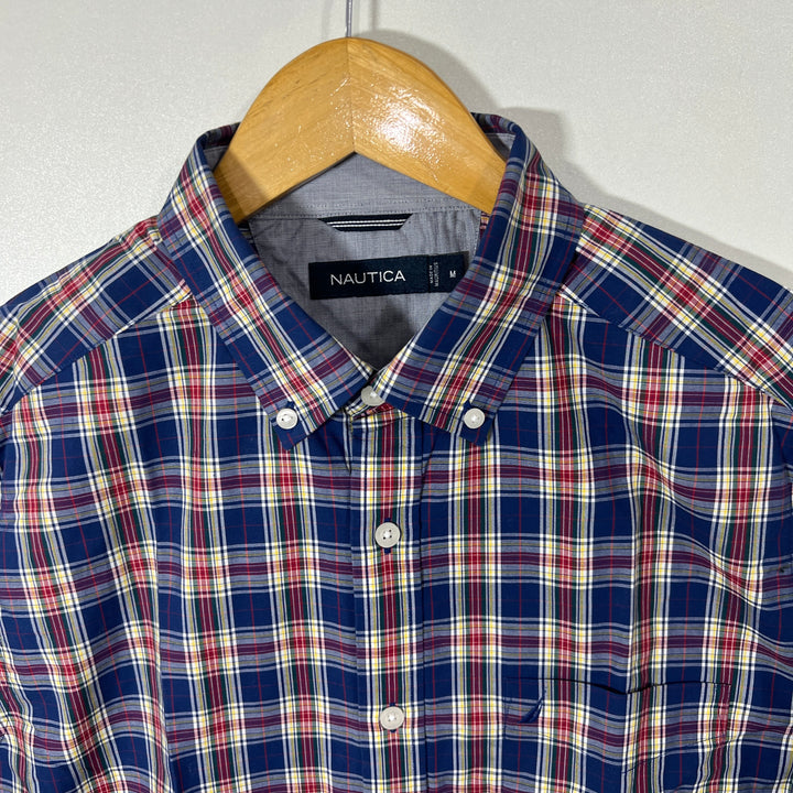 NAUTICA BUTTON DOWN CASUAL COTTON SHIRT