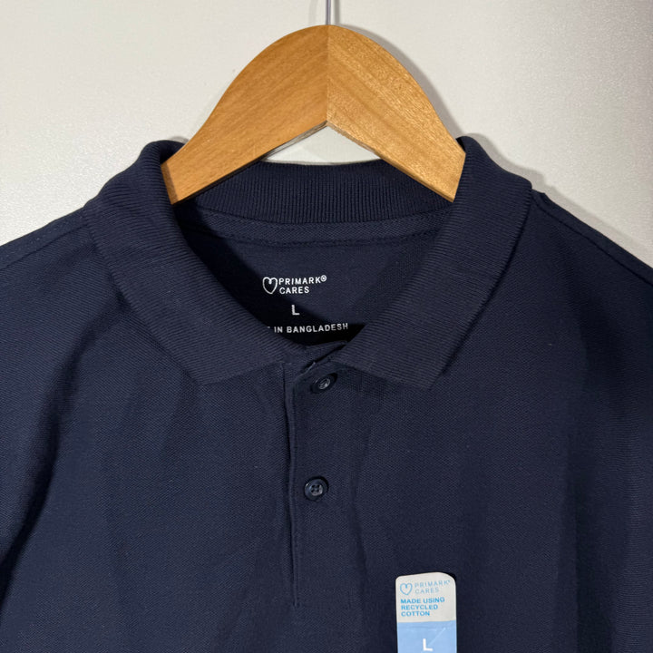 PRIMARK COTTON POLO TSHIRT BRAND NEW BLUE COLOUR