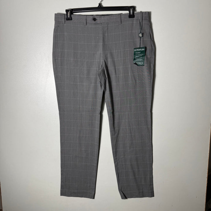 RALPH LAUREN POLO STRAIGHT FIT CHECKERED DRESS PANT BRAND NEW