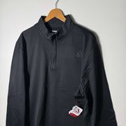 REEBOK SPORT PULLOVER BRAND NEW BLACK  COLOUR INNER FLEECE