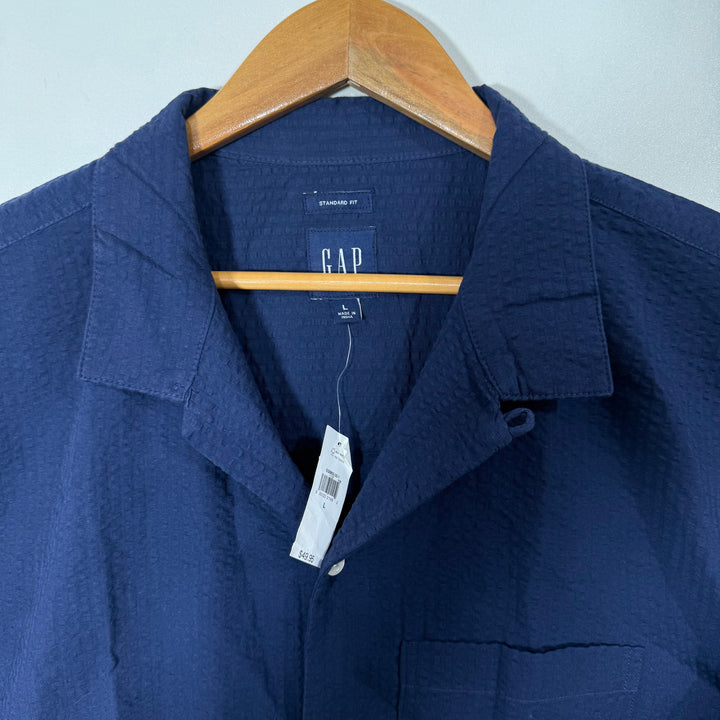 GAP STANDARD FIT SAFARI COLLAR HALF SLEEVES HAWAI SHIRT BRAND NEW