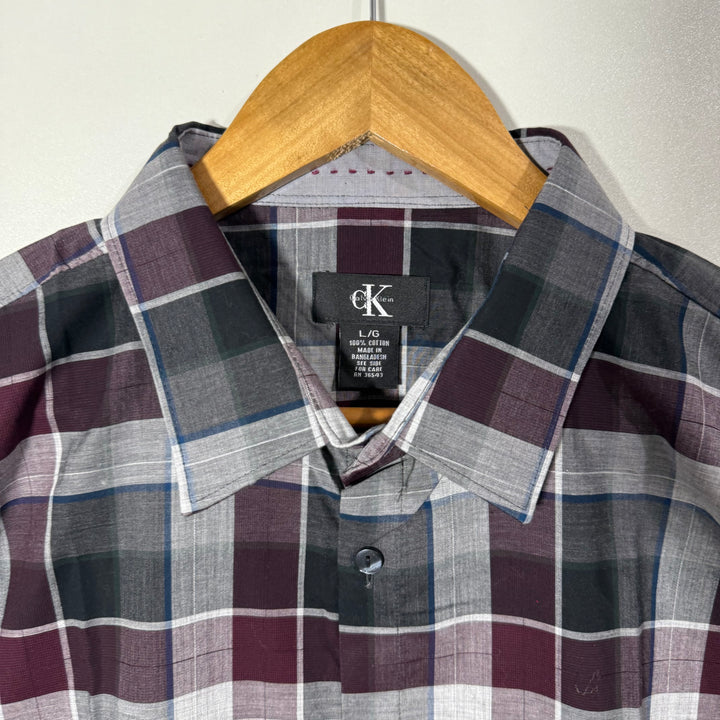CALVIN KLEIN CASUAL COTTON SHIRT