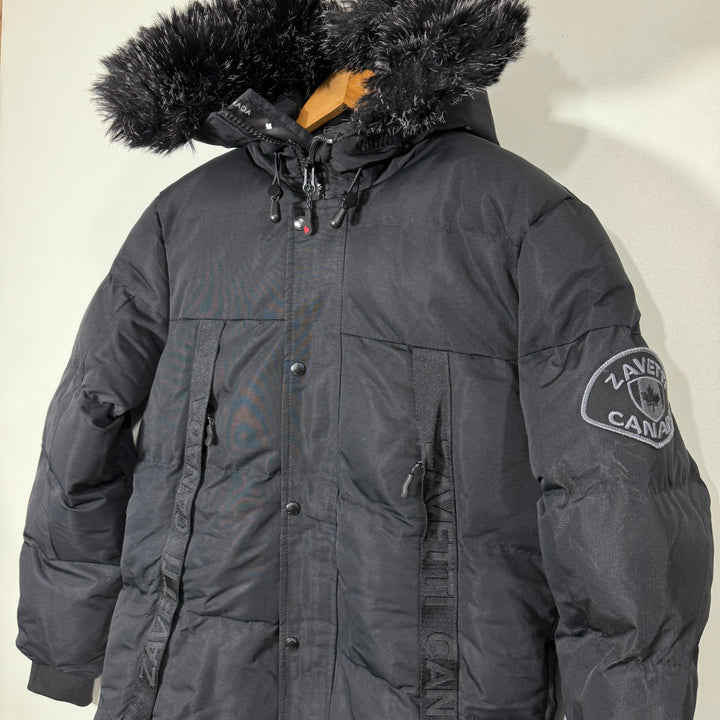 ZAVETTI CANADA PARKA JACKET INNER FLEECE WITH DETACHABLE HOOD