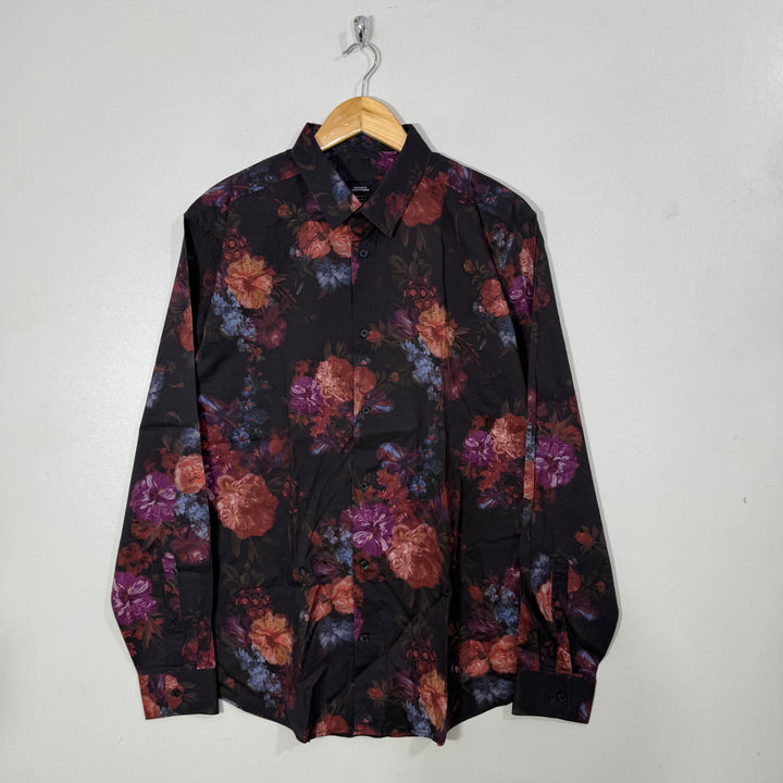 H&M PRINTED COTTON SHIRT
