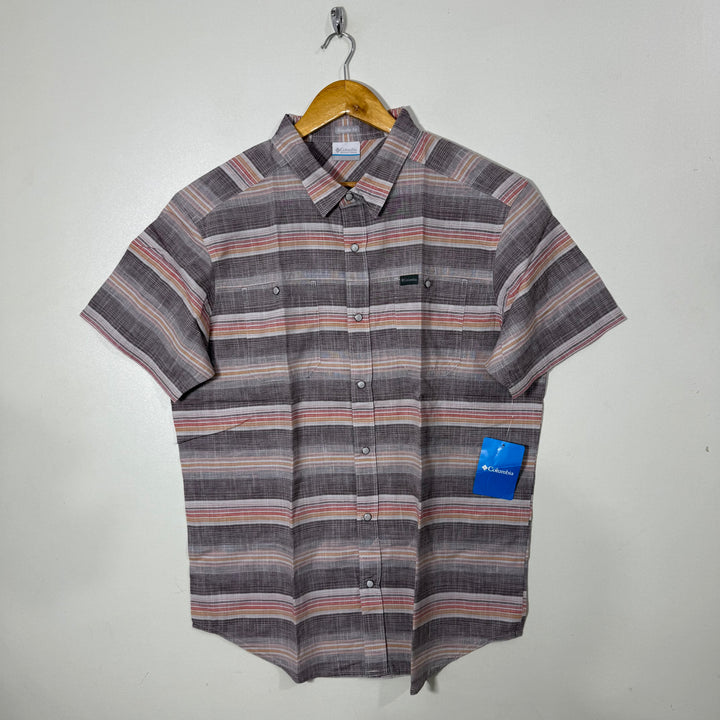 COLUMBIA REGULAR FIT HALF SLEEVES COTTON SHIRT BRAND NEW