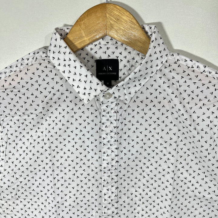 ARMANI EXCHANGE SLIM FIT HALF SLEEVES SHIRT