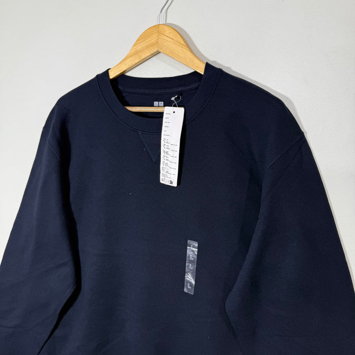 UNIQLO SWEATSHIRT BRAND NEW INNER FLEECE BLUE COLOUR