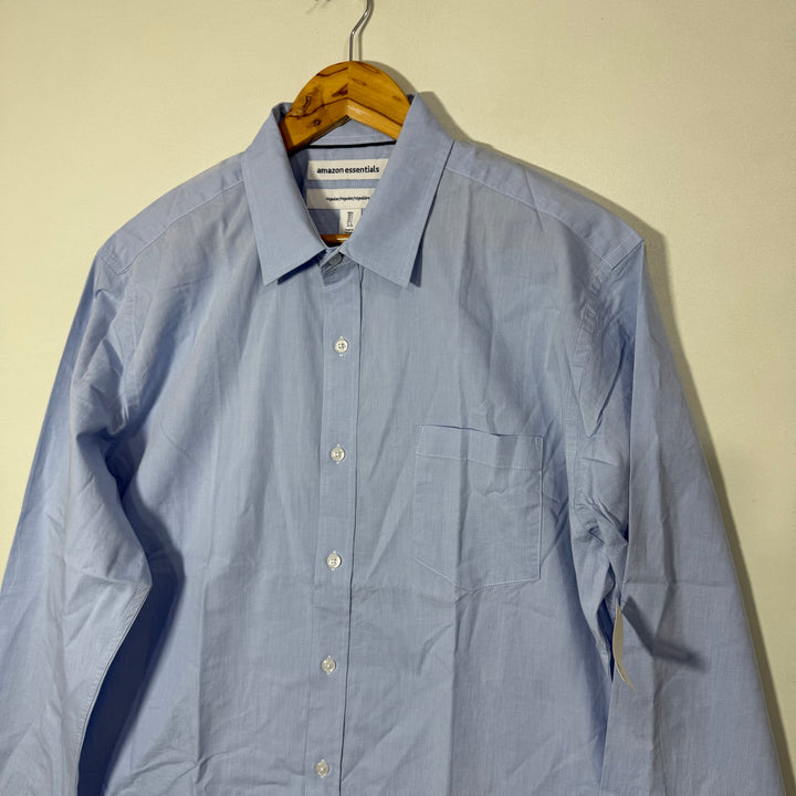 AMAZON ESSENTIALS REGULAR FIT COTTON SHIRT