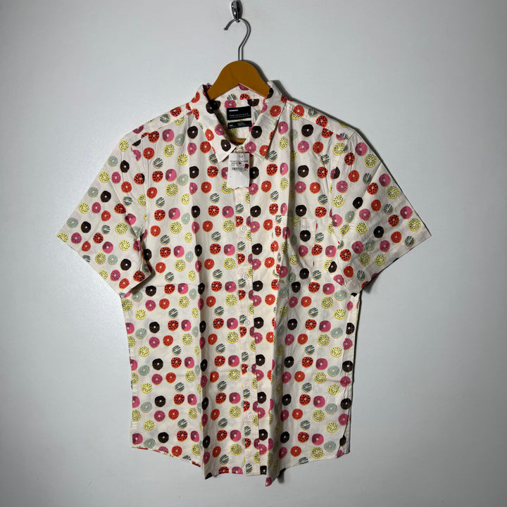 PUBLIC OPINION HALF SLEEVES COTTON SHIRT