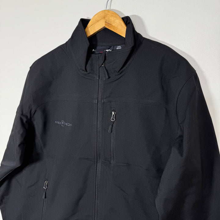FREE TECH SOFT SHELL WINDBREAKER JACKET INNER FLEECE