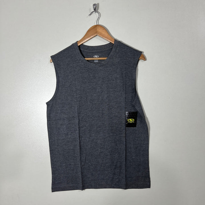 ATHLETIC WORKS COTTON SLEEVES LESS BRAND NEW
