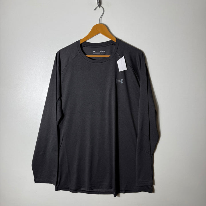 UNDER ARMOUR HEATGEAR LONG SLEEVES SPORT TSHIRT GREY COLOUR