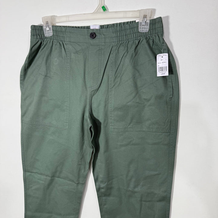 BROOKS BROTHERS COTTON JOGGER PANT BRAND NEW WITH STRETCH GREEN COLOUR