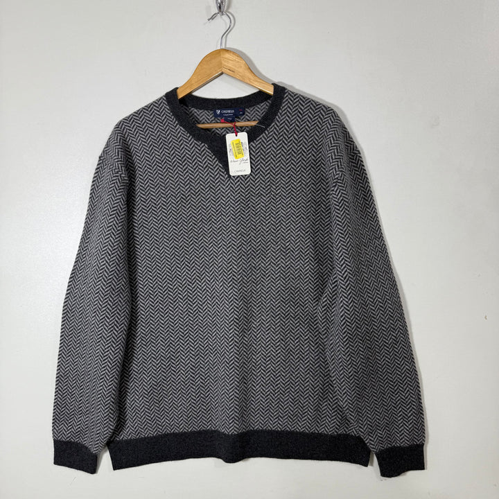 CREMIEUX EXTRA FINE MERINO WOOL SWEATER BRAND NEW