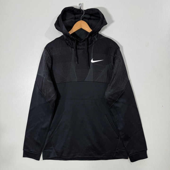 NIKE DRI FIT SPORT HOODIE INNER FLEECE BLACK COLOUR