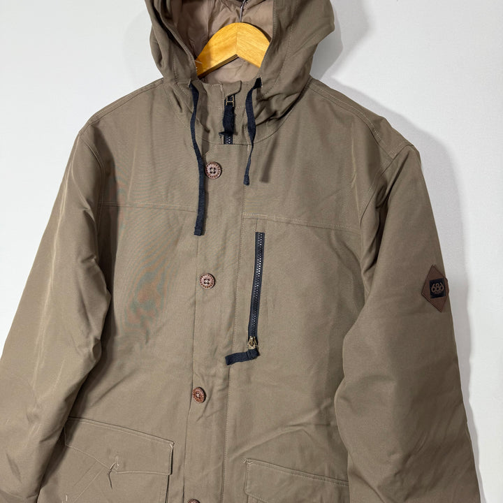 686 OUTERSHELL PARKLAN FLIGHT INSULATED JACKET WITH HOOD
