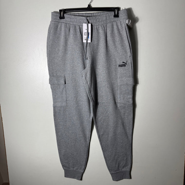 PUMA FLEECE CARGO TROUSER BRAND NEW GREY COLOUR