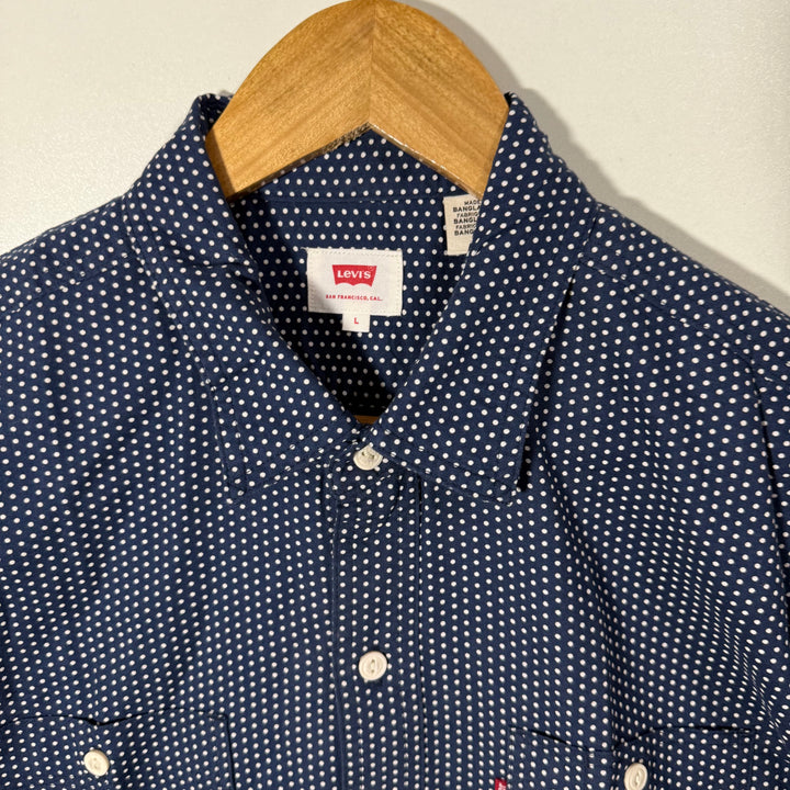 LEVIS DOUBLE POCKETS CASUAL COTTON SHIRT