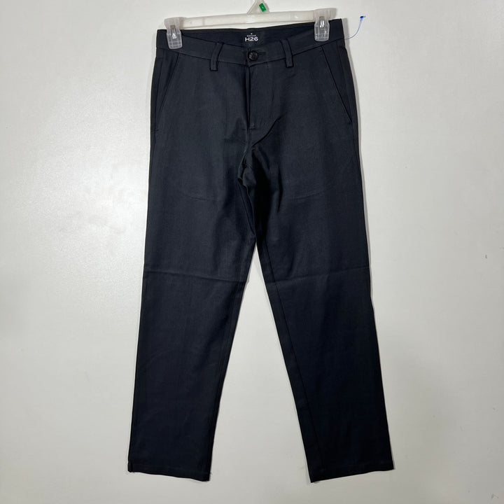 HAGGAR STRAIGHT FIT PERFORMANCE PANT WITH STRETCH GREY COLOUR