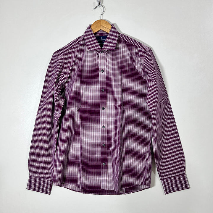 BUTTONED DOWN SLIM FIT SEMI FORMAL SHIRT