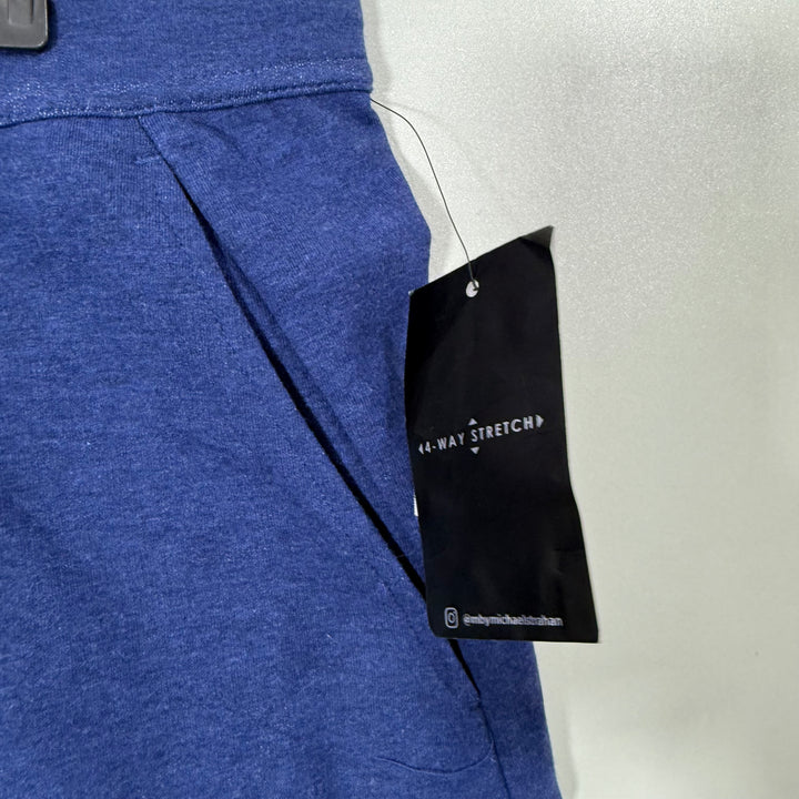 MICHAEL STRAHAN 4 WAY STRETCH TECH FLEECE SHORT BRAND NEW