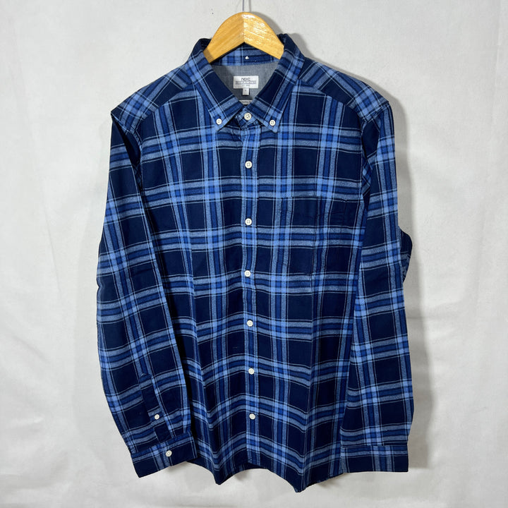 GEORGE BUTTON DOWN FLANNEL SHIRT