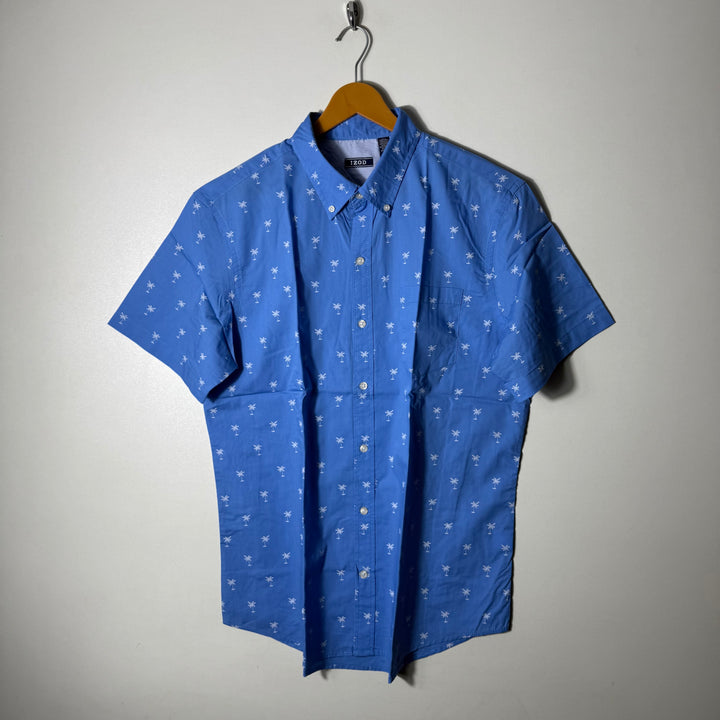 IZOD BUTTON DOWN HALF SLEEVES COTTON SHIRT