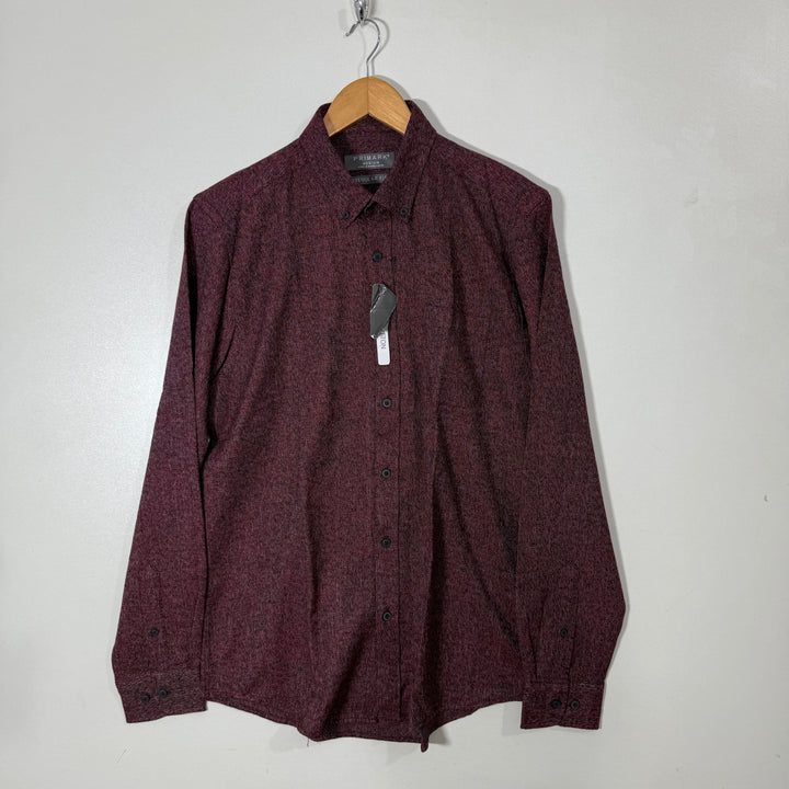 PRIMARK REGULAR FIT BUTTON DOWN FLANNEL SHIRT BRAND NEW