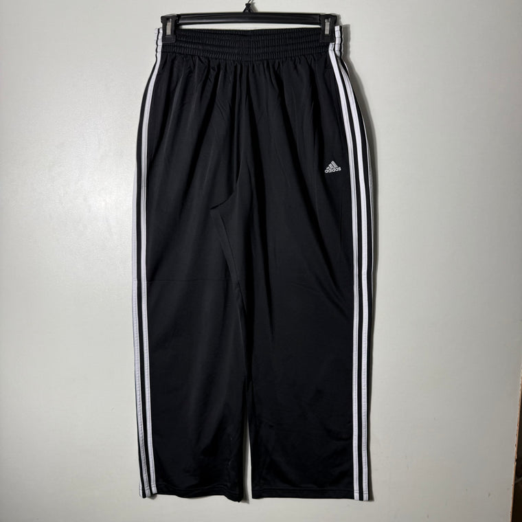 ADIDAS BAGGY  FIT SPORT TROUSER INNER FLEECE BLACK COLOUR