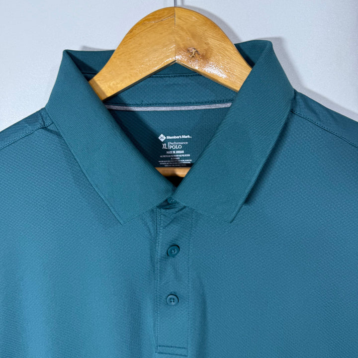 MEMBERS MARK SPORT POLO TSHIRT GREEN COLOUR