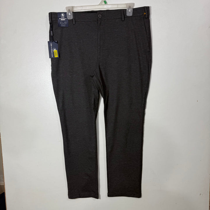 HART SCHAFFNER MARX STRAIGHT FIT FLAT FRONT PERFORMANCE PANT BRAND NEW WITH STRETCH GREY COLOUR
