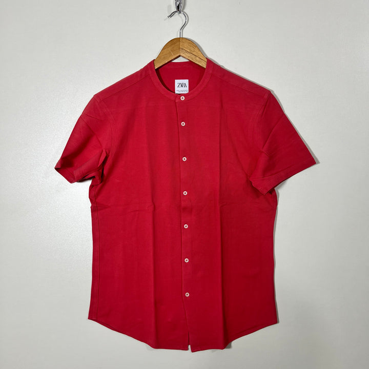 ZARA BEN COLLAR HALF SLEEVES SHIRT