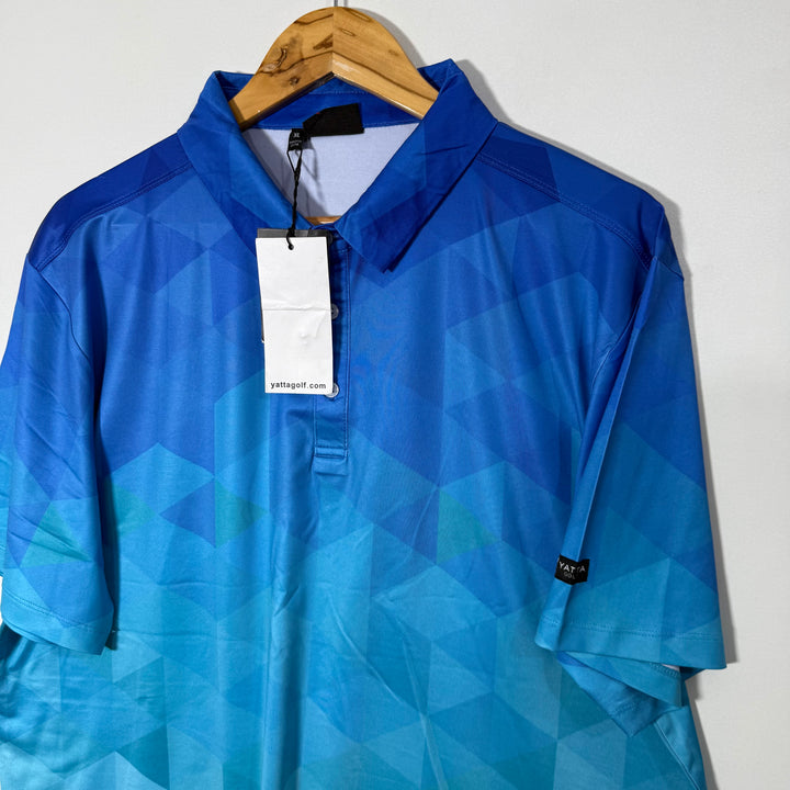 YATTA GOLF PRINTED SPORT POLO TSHIRT BRAND NEW