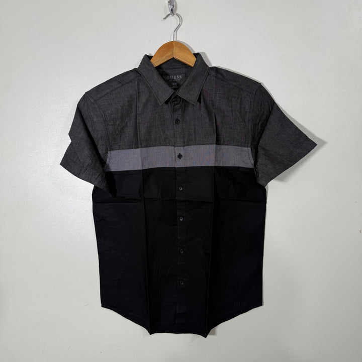 GUESS LOSS ANGELES HALF SLEEVES COTTON SHIRT