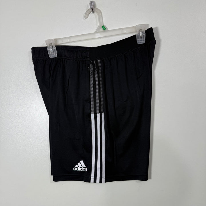 ADIDAS PRIMEGREEN SPORT SHORT WITH SIDE ZIP POCKETS BLACK COLOUR