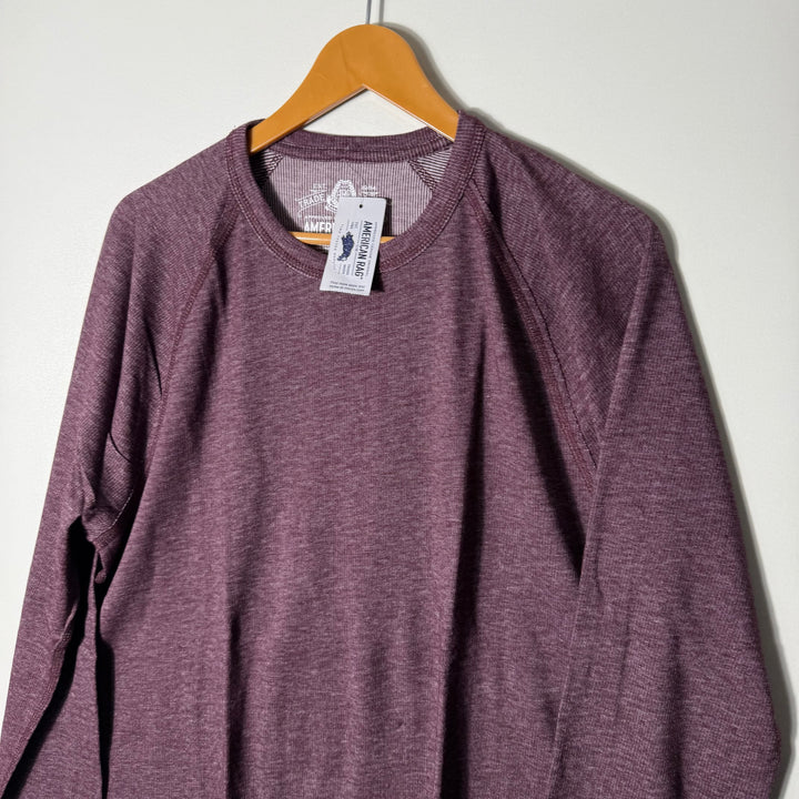 AMERICAN RAG LONG SLEEVES COTTON TSHIRT BRAND NEW