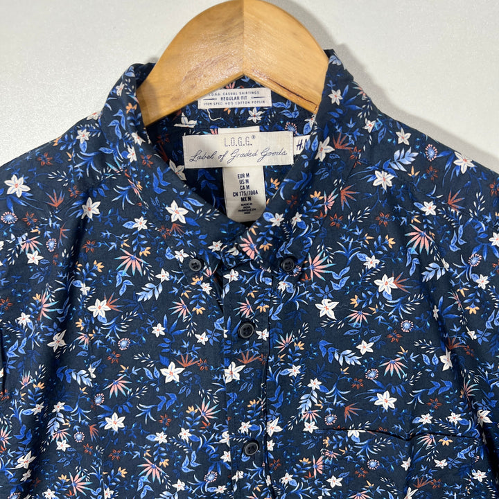 H&M BUTTON DOWN CASUAL COTTON SHIRT