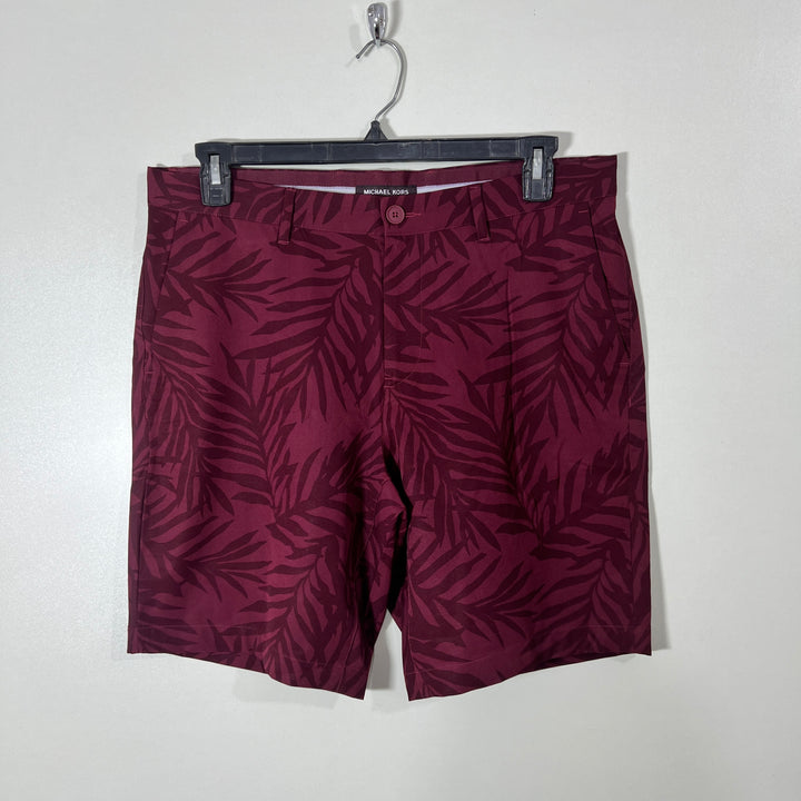 MICHAEL KORS PRINTED PERFORMANCE SHORT WITH STRETCH