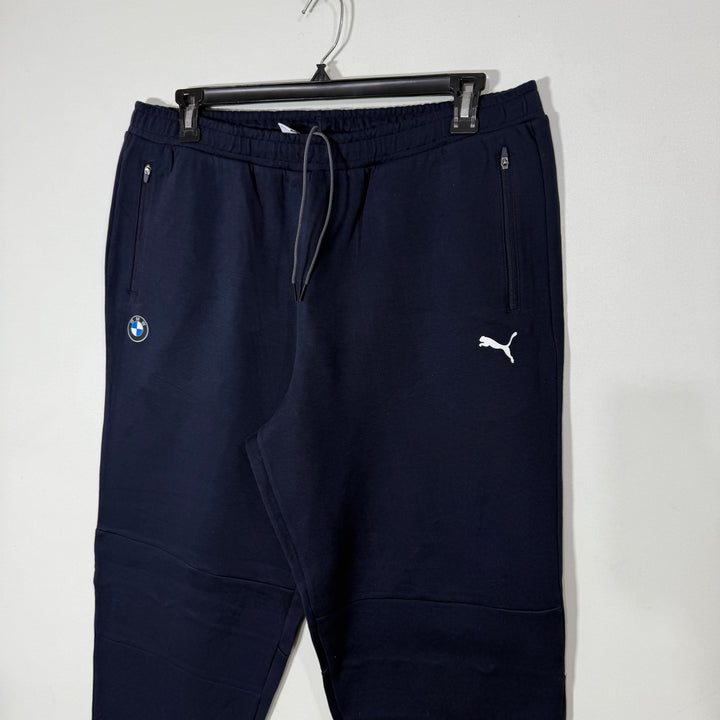 PUMA MOTER SPORT TROUSER WITH SIDE ZIP POCKETS BLUE COLOUR