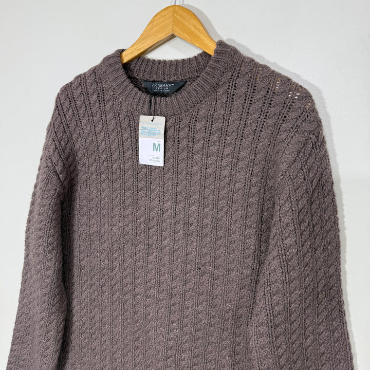 PRIMARK OVERSIZED DROOPED SHOULDER KNITWEAR COTTON SWEATER BRAND NEW