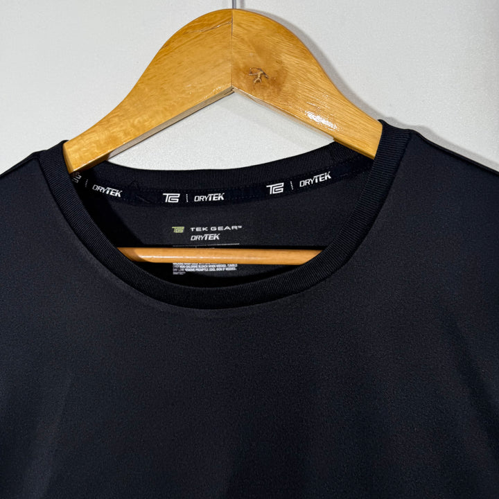 TEK GEAR SPORT TSHIRT BLACK COLOUR