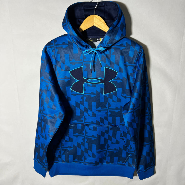 UNDER ARMOUR COLDGEAR PRINTED SPORT HOODIE INNER FLEECE