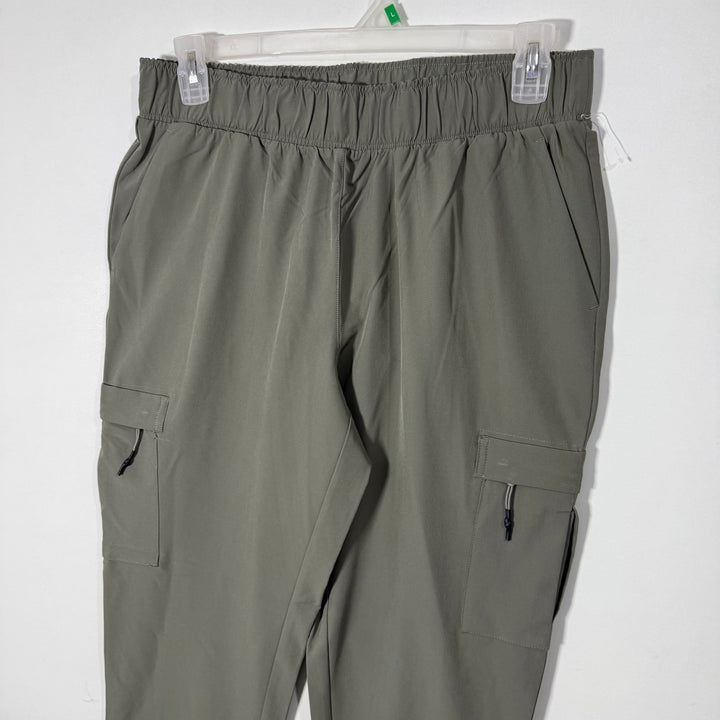 MONDETTA HYBRID CARGO TROUSER GREEN COLOUR WITH STRETCH