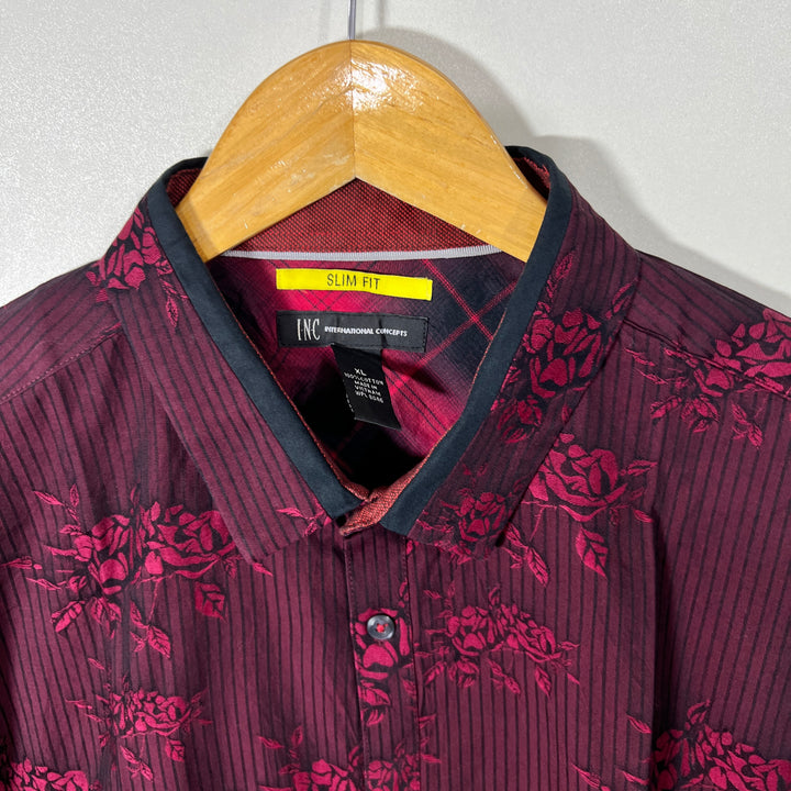 INC SLIM FIT CASUAL COTTON SHIRT