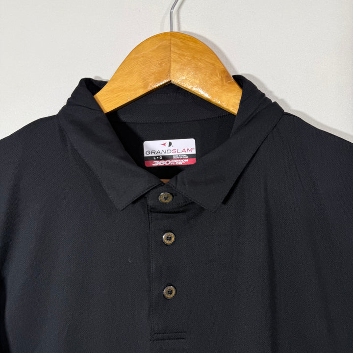 GRAND SLAM SPORT POLO TSHIRT BLACK COLOUR